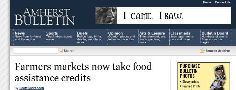 This Farmers Market Takes SNAP