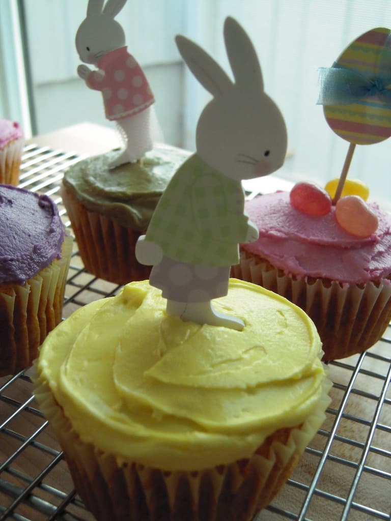Gluten Free Vegan Easter Cupcakes