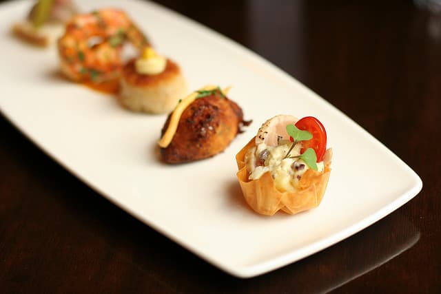 Royal Wedding Feast? Menu Features Canapes Only