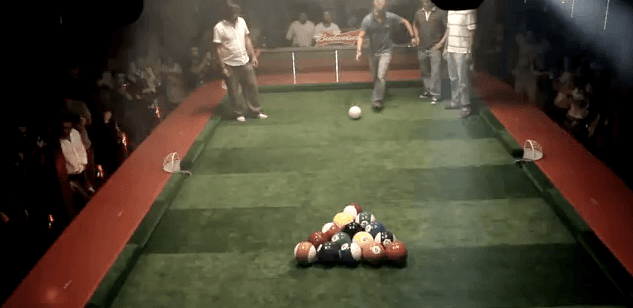 The Budweiser Poolball Ad Blends Soccer and Nightlife