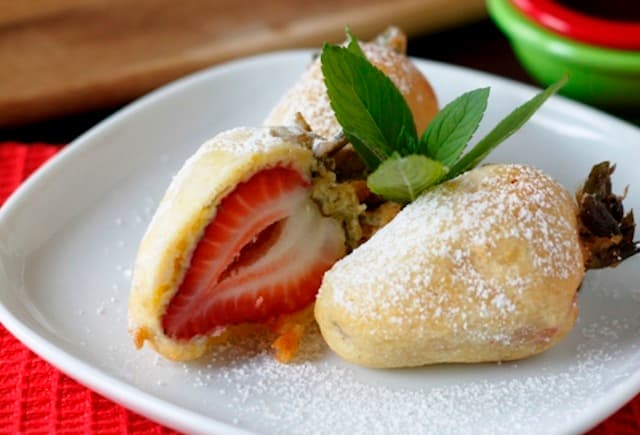 Deep Fried Strawberries