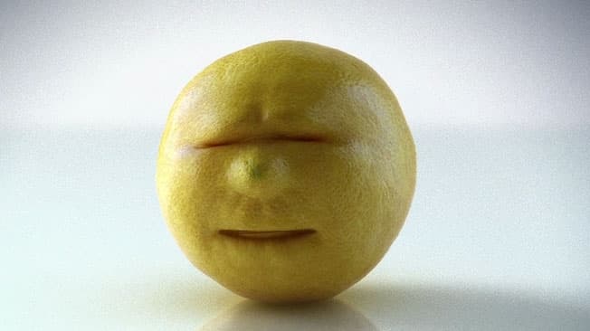 Talking Lemon Promotes McDonald's McCafe Strawberry Lemonade