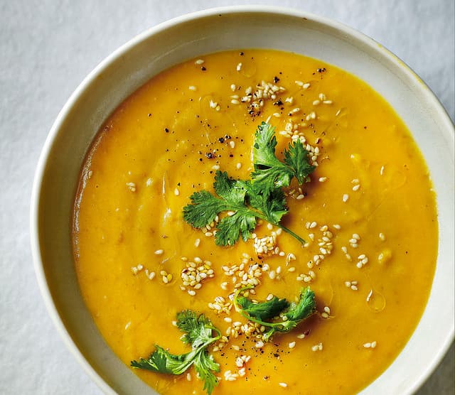 Gut Healthy Roasted Butternut Squash Soup