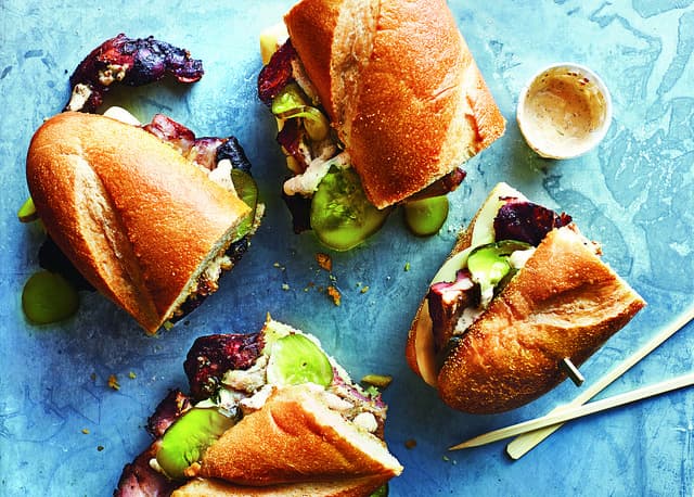 Southern Style Cuban Pork Sandwiches with Chipotle Rémoulade