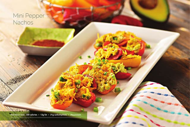 Mini Pepper Nachos