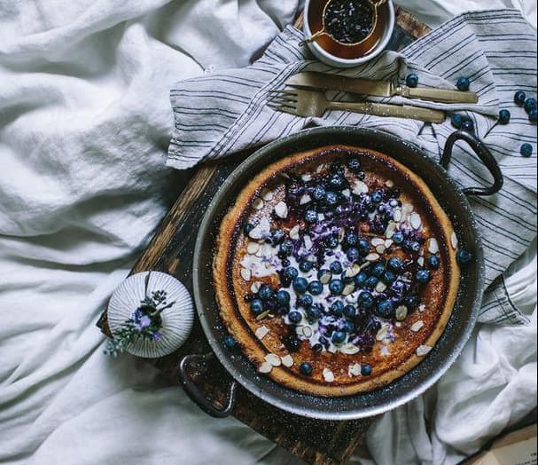 First We Eat Blueberry Dutch Baby