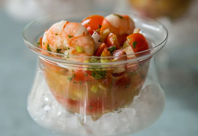 Spicy Shrimp Ceviche