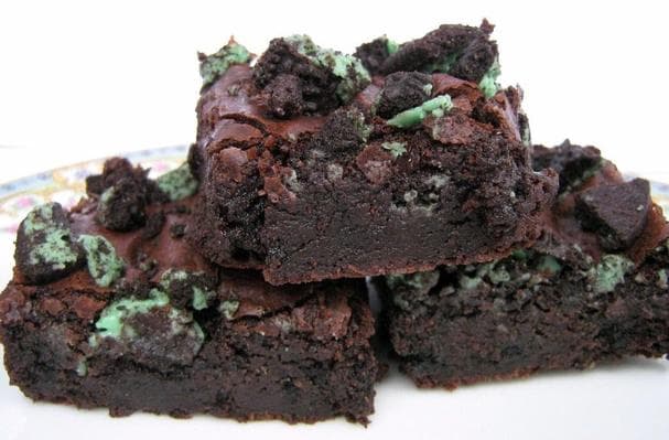 Celebrate National Chocolate Mint Day With Rich Chocolate Mint Brownies