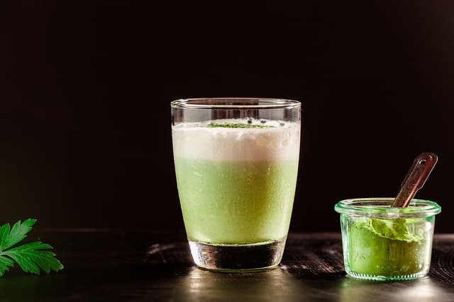 Matcha Green Tea Cocktail