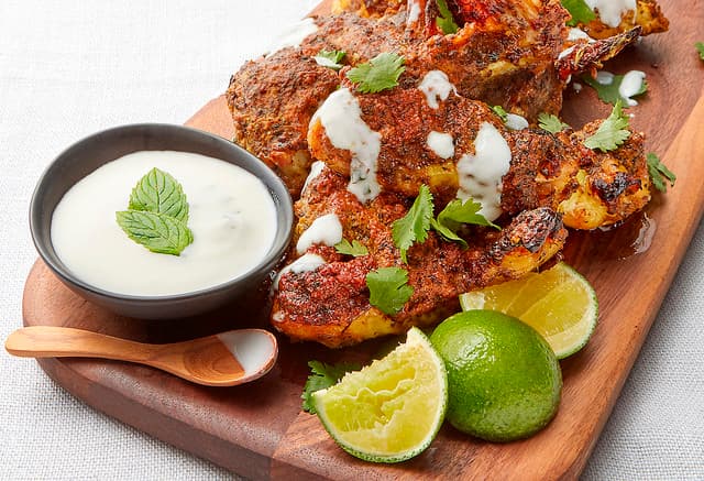 Oven-Baked Tandoori Chicken Wings