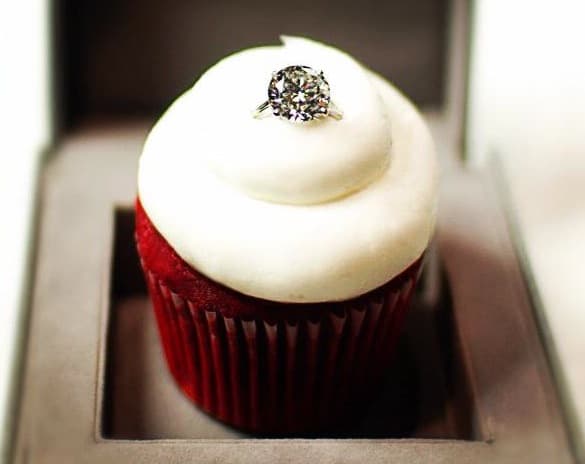 Valentine's Day Cupcake