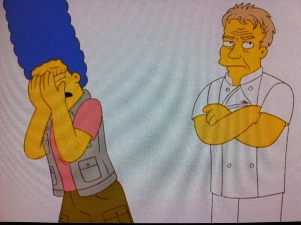 gordon ramsay simpsons