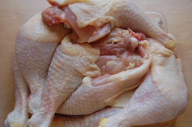 raw chicken