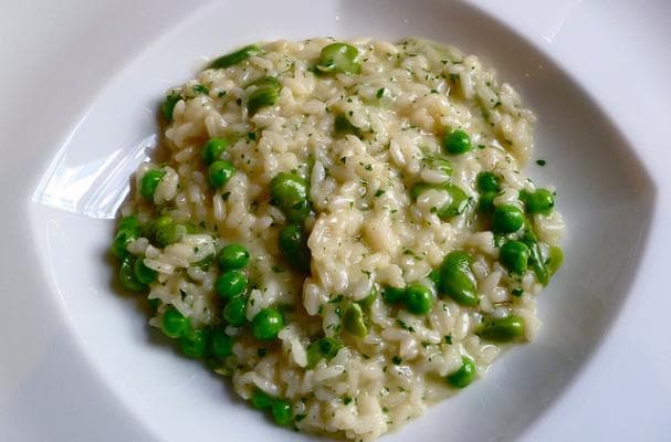 Creamy Risotto with Fresh Spring Peas