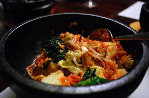 Vegetable Bimbimbap