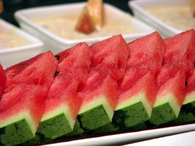 Watermelon slices