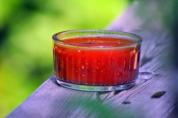 Tomato Lime Basil Dressing