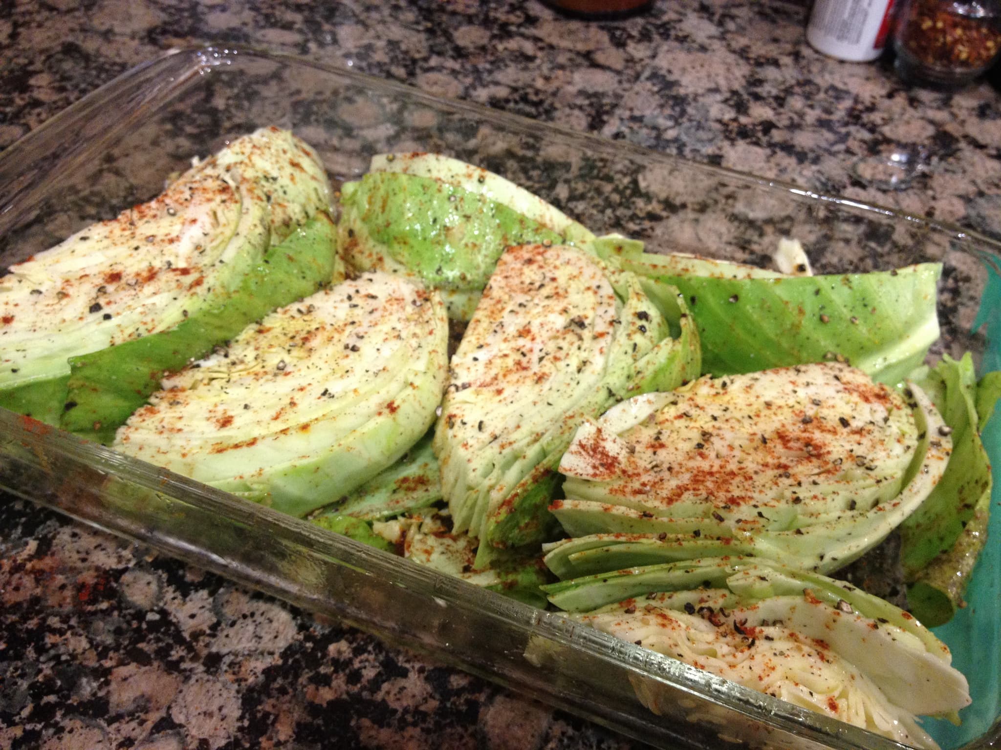 Late Winter Pantry: Roasted Cabbage Wedges With Bacon and Balsamic