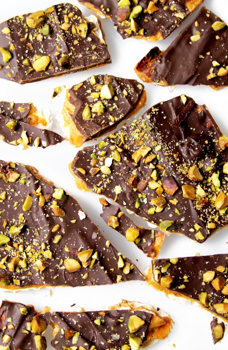 Kosher Dark Chocolate Matzo Brittle Recipe