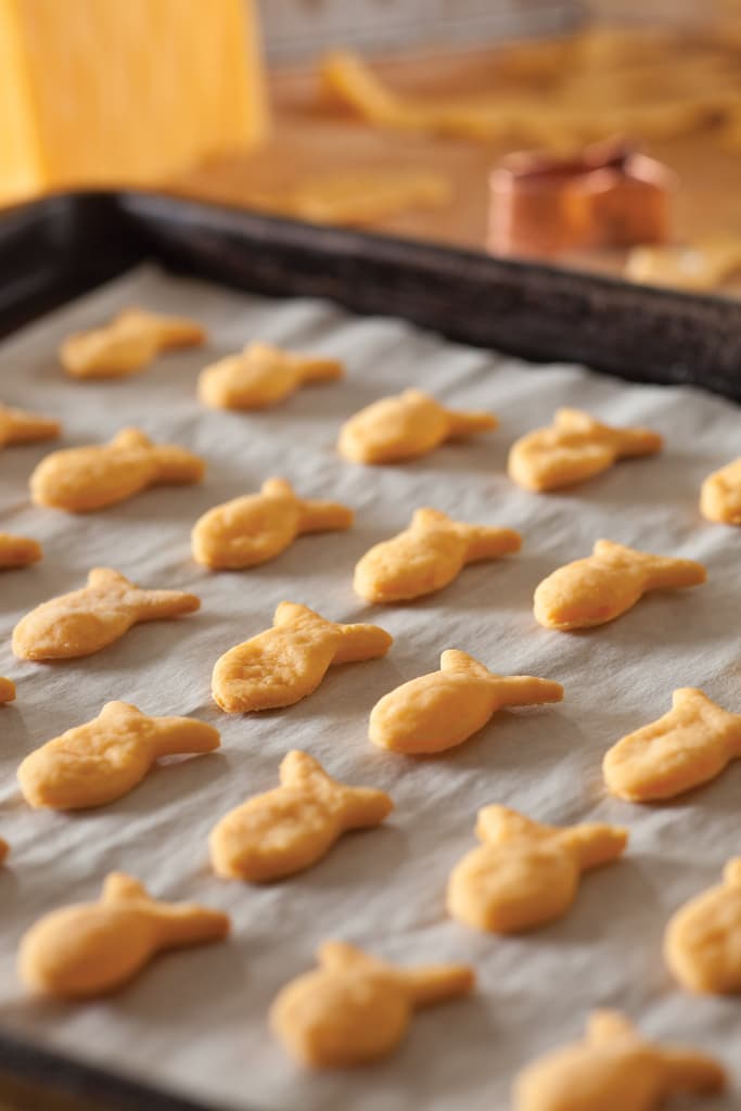 Homemade Goldfish Crackers