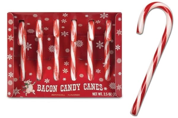 Bacon Candy Canes 
