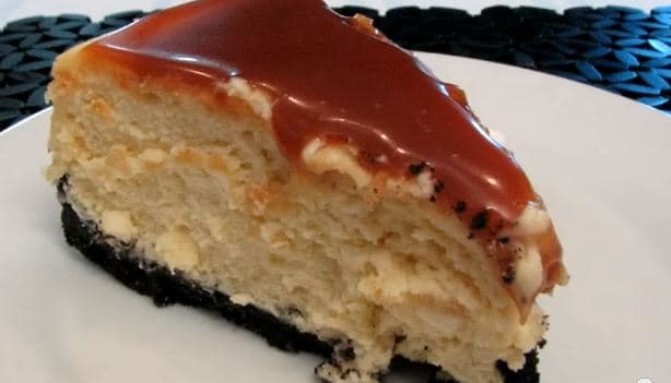 Perfect Bailey's Caramel Cheesecake
