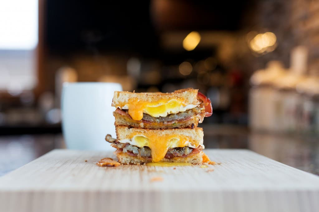 Wake Me Up with Breakfast Grilled Cheese