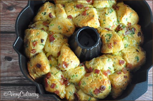 Easter Brunch Recipe: Bacon Pull Apart Bread