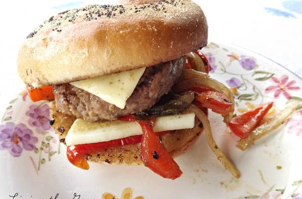 Beef Burgers with Sweet and Spicy Relish