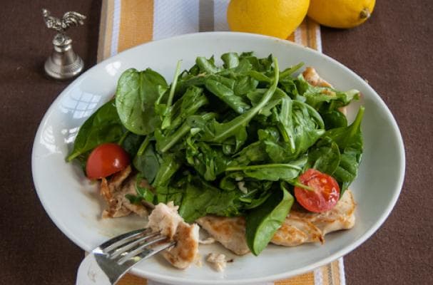 Light and Healthy: Chicken Paillard with Lemon Salad