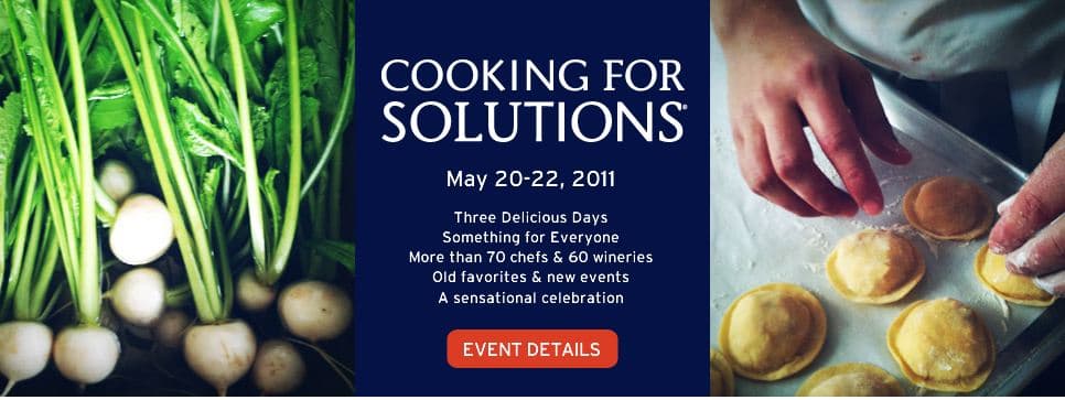 Cooking for Solutions 2011