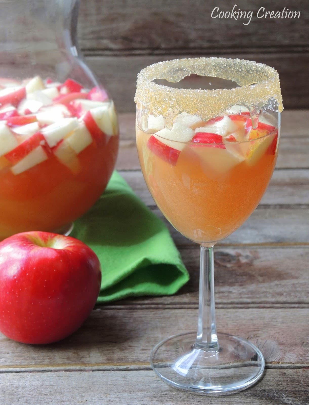Caramel Apple Sangria and More Sexy Halloween Cocktails