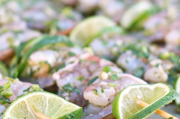 Summer Cooking: Easy BBQ Cilantro Lime Shrimp