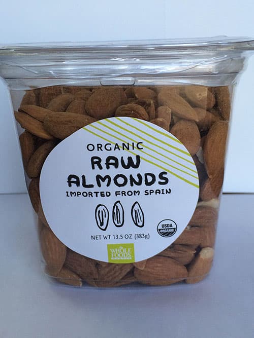 Food Recall: Organic Raw Almonds