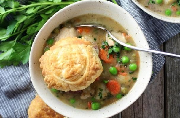 chciken pot pie soup