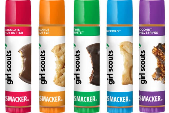 Girl Scout Cookie Flavored Lip Balm