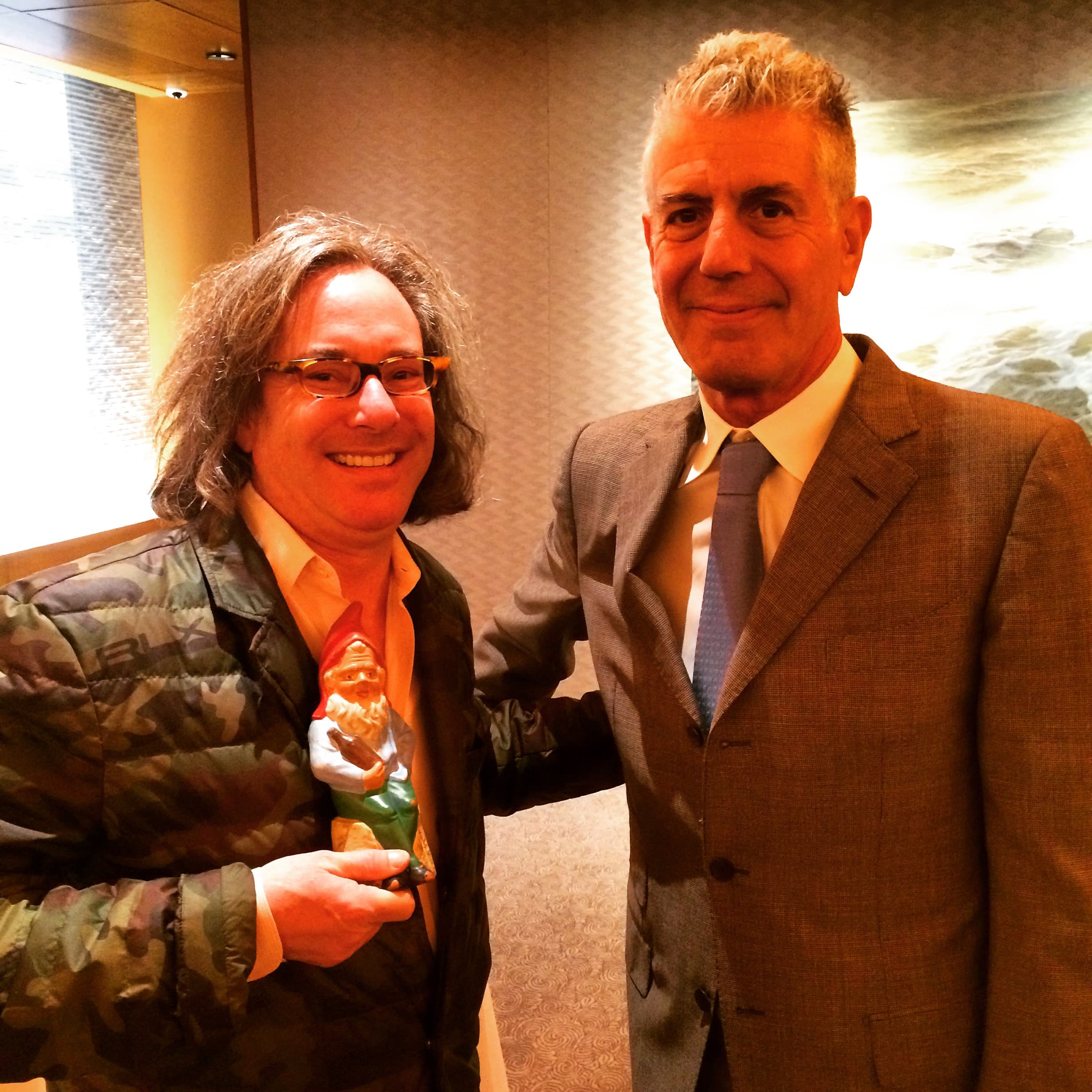 Anthony Bourdain and Klaus the Soused Gnome: An Interview... 