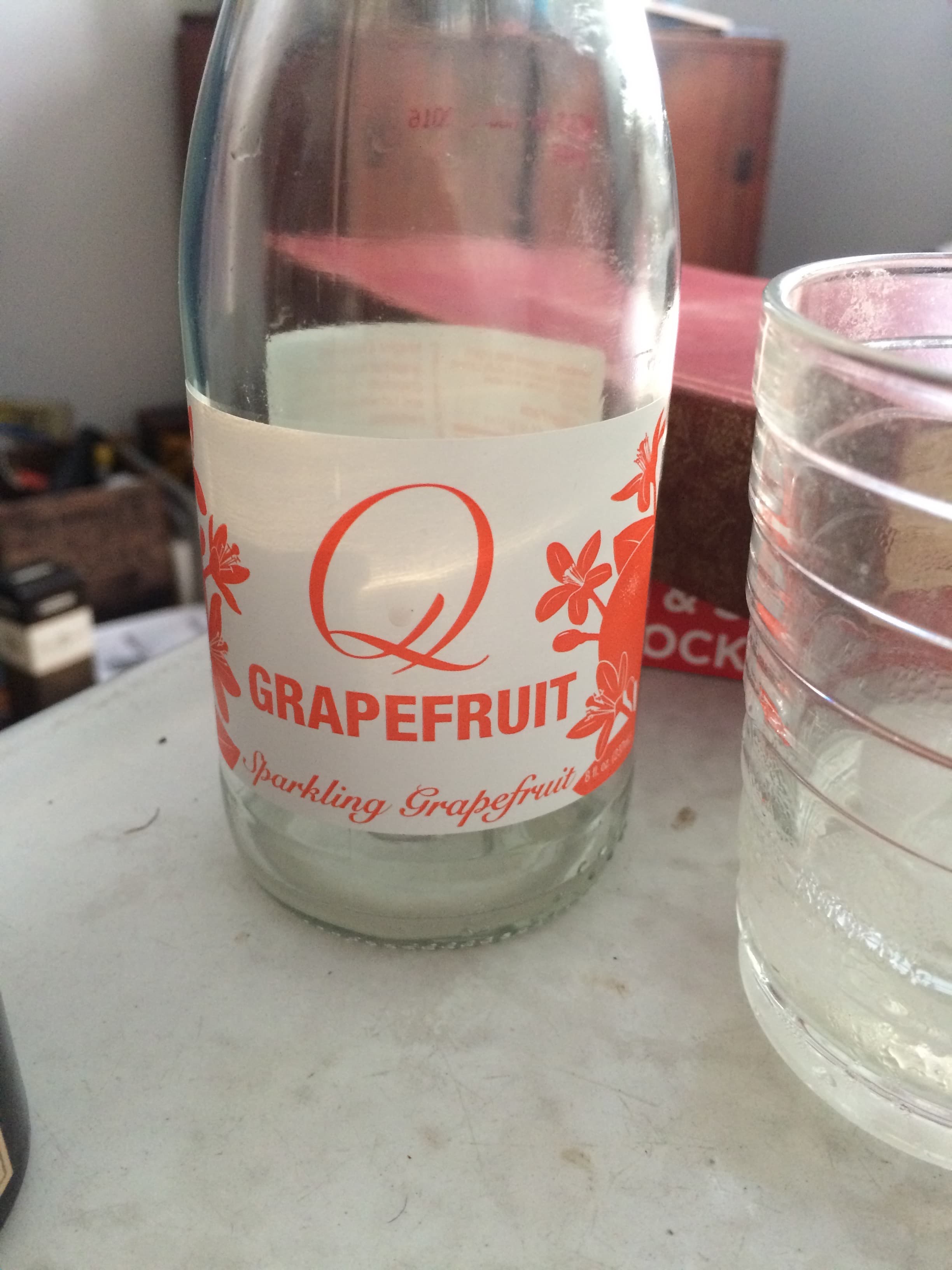 Q-Grapefruit Soda- Brilliant!!!  
