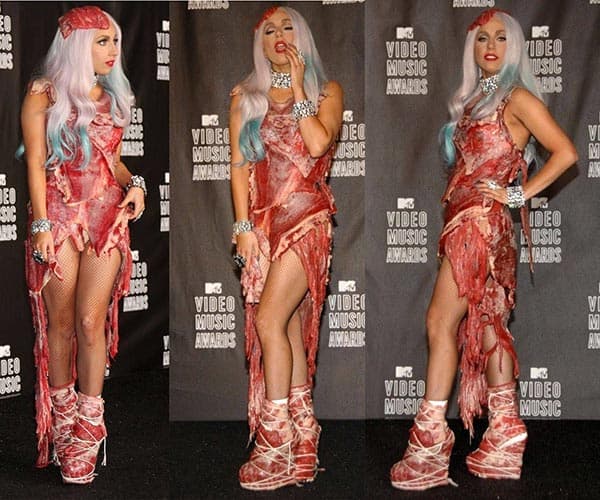 Gaga's Meat Dress Headed to Hall of Fame 