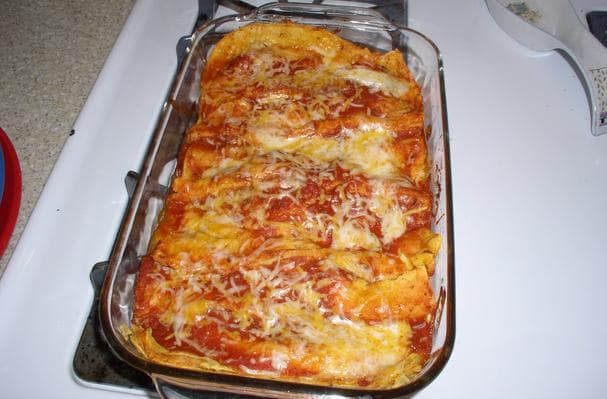 Leftover Solution: Turkey Enchiladas