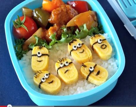 Adorable Minion Bento