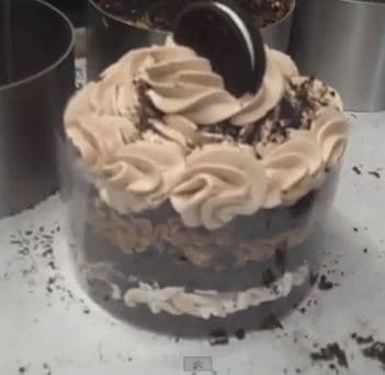Sexy Oreo Cookie and Cream Cake