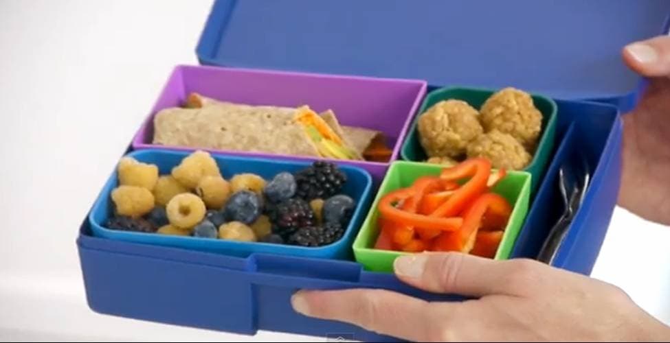 Back to School Lunch: Veggie Wraps