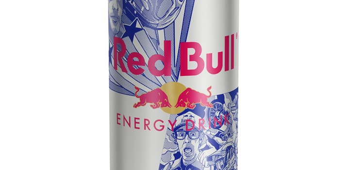 Travis Pastrana Red Bull Can