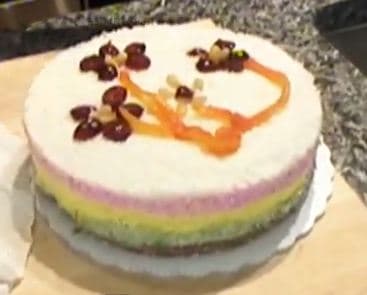 Rainbow Rice Cake