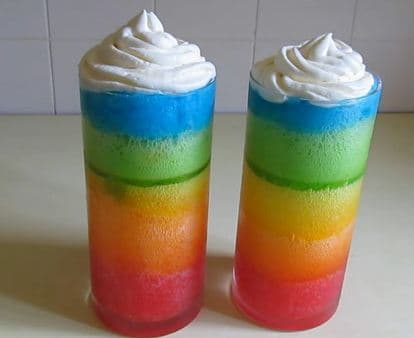 rainbow foam