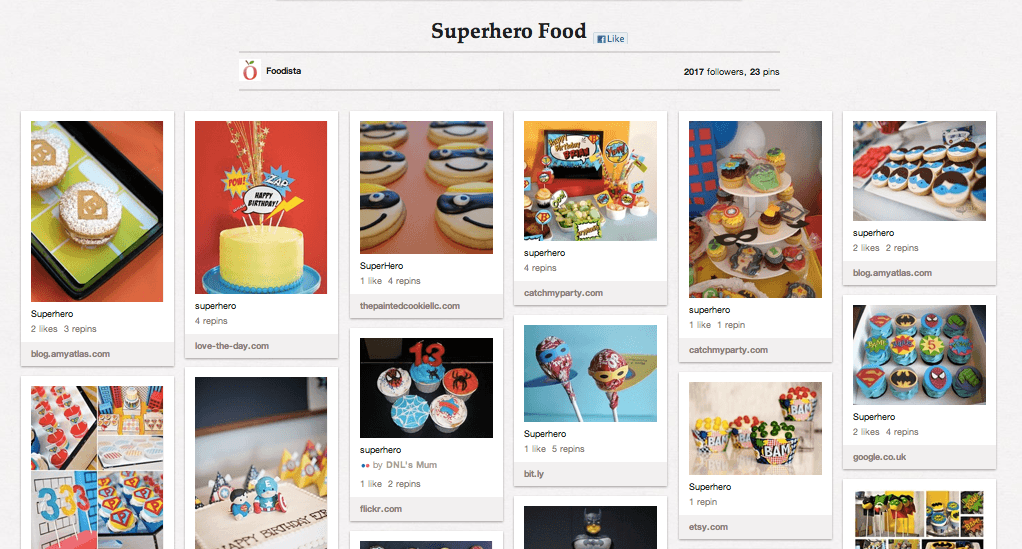 Superhero Food