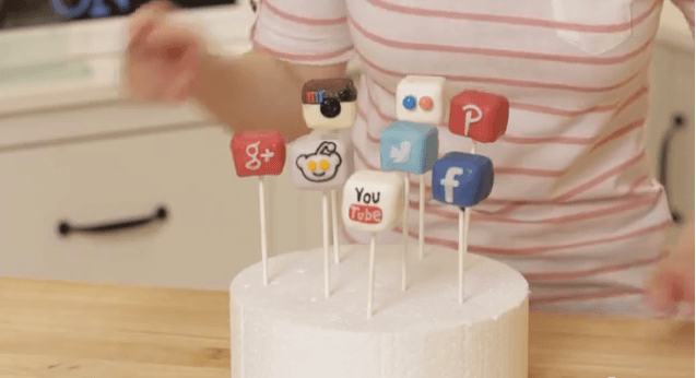 Social Media Cake Pops are Guaranteed to be a Hit