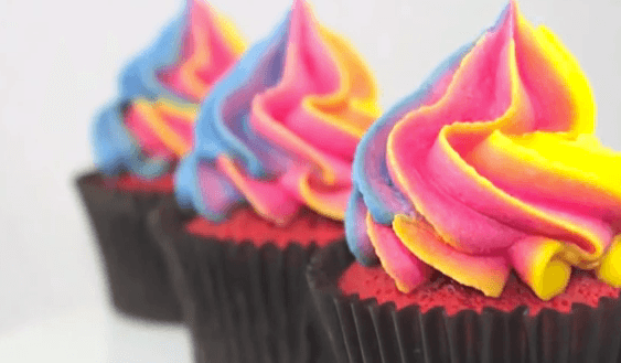 How to Perfectly Pipe Rainbow Swirl Frosting