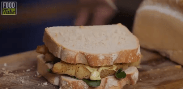 Scrumptious Fried Fish Sandwich